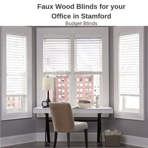 Are you looking faux wood blinds in Stamford? Then, Budget Blinds of Stamford/Rowayton brings the showroom to you, accurately measures your windows, and installs your blinds, shades, shutters as per your requirement.  We expertly measure your space, install beautiful window treatments, and back it up with the best warranty in the business so you can sit back and relax. Budget Blinds, Modern Blinds, Living Room Blinds, Bedroom Blinds, Faux Wood Blinds, House Blinds, Bamboo Blinds, Mini Blinds, Hunter Douglas