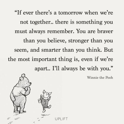 Wiser Quotes, Winnie The Pooh Quote, Bear Quote, Inspirational Words Of Wisdom, Winnie The Pooh Quotes, Pooh Quotes, Always Remember You, Disney Quotes, Stronger Than You