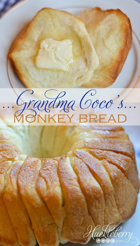 Best Bread Recipe, Monkey Bread, Bundt Pan, Easy Bread Recipes, Easy Bread, Bread And Pastries, Pull Apart, Bread Recipes Homemade, Dinner Rolls