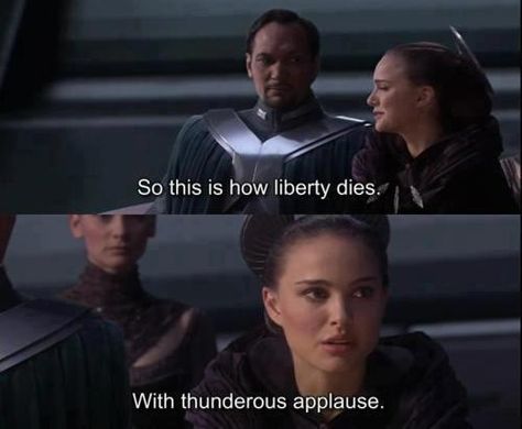 #StarWars  #PadmeAmidala  #NataliePortman  #JimmySmits Star Wars Quotes, Padme Amidala, The Force Is Strong, Star Wars Fandom, Carrie Fisher, Star Wars Episodes, Chewbacca, Love Stars, Natalie Portman