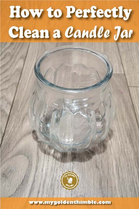 Learn how to clean a candle jar to reuse them with these amazing ideas. Plus learn what can you do with the leftover candle wax!! Clean Candle Jars, Leftover Candle Wax, Reuse Candle, Reuse Candle Jars, Leftover Candle, Reuse Jars, Rabbit Craft, Wax Diy, Glade Candles