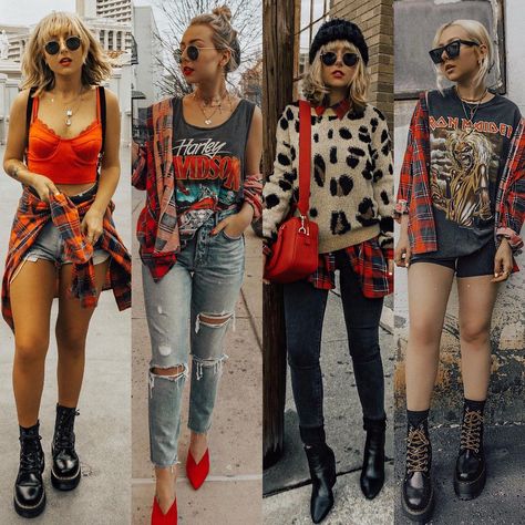 Pebby Forevee Outfits, Grungy Boho Outfits, Fairground Outfit Ideas, Fashion Summer 2024, Fall Music Festival Outfit, La Fashion Los Angeles Street Style, Modern Vintage Outfits, Edgy Boho Outfits, Boho Rocker Chic