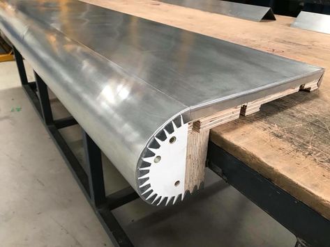 Zinc Bar Top, Architectural Cladding, Zinc Countertops, Zinc Table, Bronze Nails, Metal Counter, Cladding Design, Metal Shaping, Basement Bar Designs