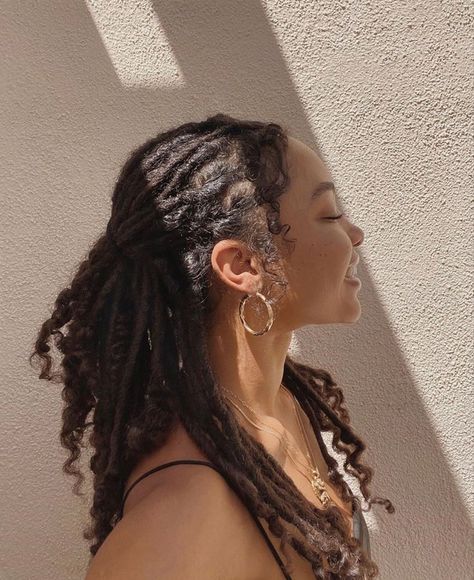 Hair Curling Tutorial, Protective Hairstyles For Natural Hair, Goddess Braids Hairstyles, Protective Hairstyles Braids, Dread Hairstyles, Locs Hairstyles, Goddess Braids, Hair Game, Hair Journey