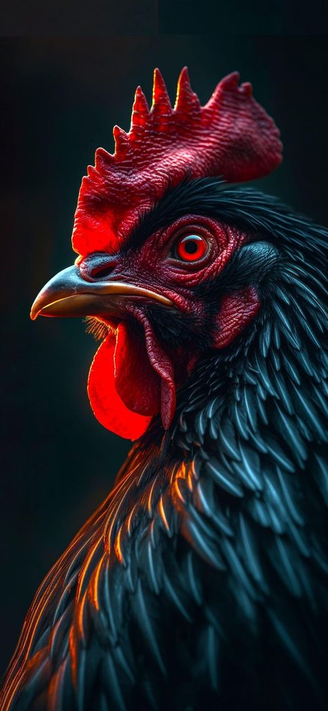 Rooster Images, Animal Pictures For Kids, Cartoon Rooster, Birds Photography Nature, Fancy Chickens, Rooster Painting, Chicken Painting, Cute Mobile Wallpapers, Wild Animals Pictures