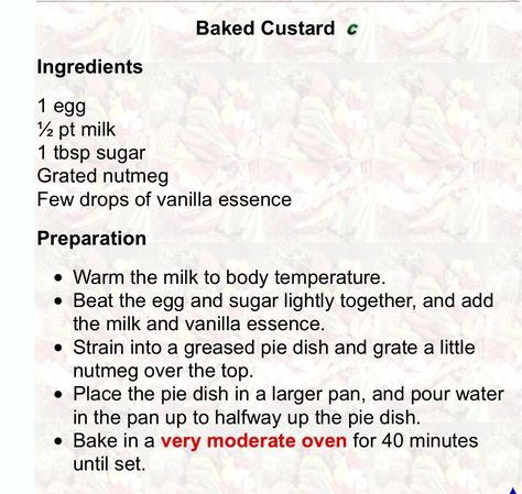 Baked Custard Guyanese Custard Recipe, Guyanese Baked Custard Recipe, Baked Custard Recipe, Guyanese Food, Guyanese Recipes, Caribbean Life, Custard Recipe, Baked Custard, Custard Recipes