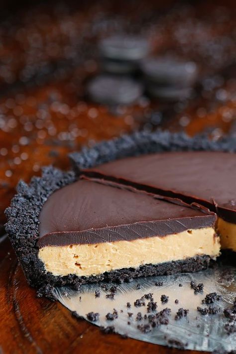 Chocolate Peanut Butter Pie — Kevin & Amanda Peanut Butter Pie Recipe No Bake, Peanut Butter Pie Recipe, Butter Pie Recipe, Chocolate Peanut Butter Pie, Chocolate And Peanut Butter, Peanut Butter Desserts, Pumpkin Recipes Dessert, Peanut Butter Pie, Butter Pie