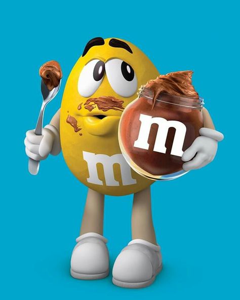 Yellow M&m, Tiramisu Cupcakes, M&m's Chocolate, M&m Characters, Baby Tigers, M M Candy, M Wallpaper, Cartoon Clip, Candy Brands