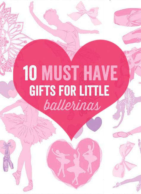 10 Must Have Gifts for Little Ballerinas Gifts For Ballerina, Ballerina Party Activities, Ballet Gifts For Kids, Ballerina Gifts Kids, Ballet Recital Gifts, Ballerina Crafts, Ballerina Book, Meri Cherry, Ballet Gifts