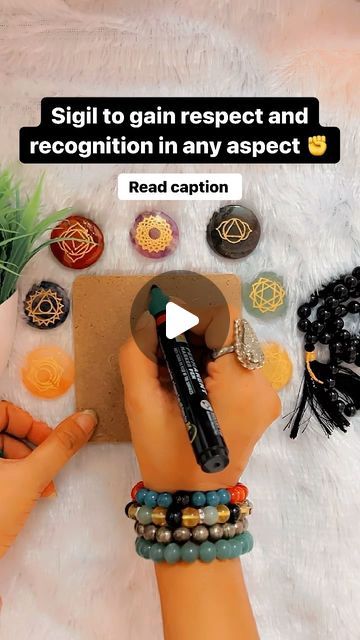 Mrinalini Parabtani on Instagram: "Read caption 👇

Share and follow ❤️

Sigil to Gain Respect and Recognition in Any Aspect

	1.	Preparation:
	•	Choose a quiet and comfortable place to create your sigil.
	•	Take a few moments to clear your mind and focus on your intention to gain respect and recognition.
	2.	Drawing the Sigil:
	•	Using a green pen, draw the sigil as shown in the video.
	•	As you draw, visualize yourself being respected and recognized in all areas of your life.
	3.	Placement:
	•	You can draw the sigil directly on your wrist for a more personal and constant reminder.
	•	Alternatively, you can draw it on a piece of paper.
	4.	Carrying the Sigil:
	•	If you choose to draw the sigil on paper, carry it with you at all times.
	•	Keep it in a safe and personal place, such as your Sigil For Respect, Read Caption, Sigil Tattoo, Astrology Remedy, Sigil Magic, Comfortable Place, Piece Of Paper, Clear Your Mind, Runes