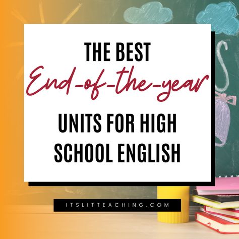 Not sure what to teach during the last quarter of your high school English class? Check out this blog post for some engaging ideas! Character Analysis Graphic Organizer, Teaching High School English, Secondary English, Secondary Ela, 9th Grade, English Resources, School English, High School English, Teaching High School