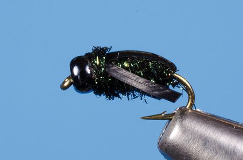 Read "Boatman Fly" to learn how to tie this neat fly! Fly Fishing Nymphs, Carp Flies, Fly Tying Vises, Fly Tying Tools, Fishing Poles, Black Fly, Saltwater Flies, Fly Fisherman, Fly Box