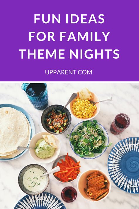 Spice up your next night in with these unique family night ideas. Explore the world or experience something new with your kids - no need to leave home! Themes Dinner Nights, Family Night Ideas, Family Reunion Themes, Ice Cream Sundae Bar, Theme Nights, Night Activities, Sundae Bar, Beach Dinner, Friend Vacation