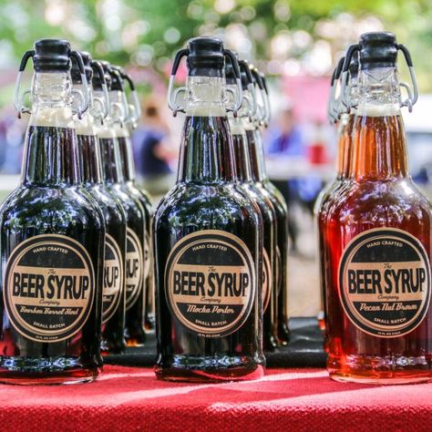 Beer Syrup, Make Syrup, Making Beer, Brewing Recipes, Cooking With Beer, Free Beer, All Beer, Beer Recipes, Syrup Recipe