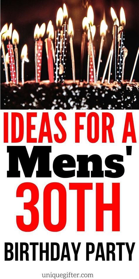 30th Ideas For Him, Funny 30th Birthday Decorations, Themes For 30th Birthday For Men, 30th Birthday Idea For Husband, 30th Birthday Surprise Ideas, 30th Bday For Him, Ideas For Husbands 30th Bday, 30th Birthday Decor For Him, Party Ideas For Husband Birthday