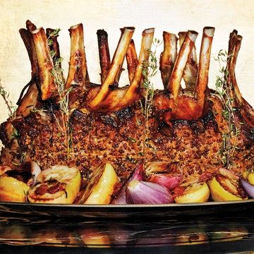 Crown Roast Of Pork, Crown Roast, Rack Of Pork, Shallot Recipes, Meat Cuts, Pork Dishes, Pork Roast, Learn To Cook, Shallots