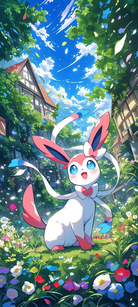 Pokemon Full Art, Flareon Pokemon, Eevee Wallpaper, Fairy Type Pokemon, Pokemon Official, Rabbit Wallpaper, Pokemon Poster, Pokemon Backgrounds, Cool Pokemon Wallpapers