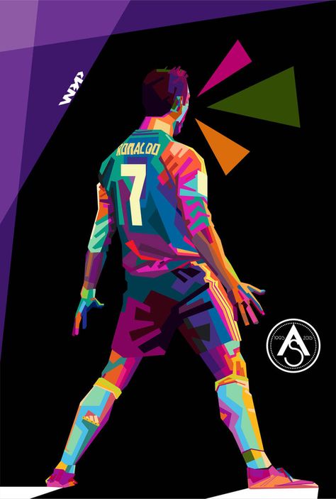 Cristiano Ronaldo in Pop Art by andart25692 on DeviantArt Cristiano Ronaldo Wallpapers 4k, Cristiano Ronaldo Birthday, Cristiano Ronaldo Hd Wallpapers, Soccer Drawing, Arts Wallpapers, Football Artwork, Ronaldo Quotes, Football Drawing, Ronaldo Pictures