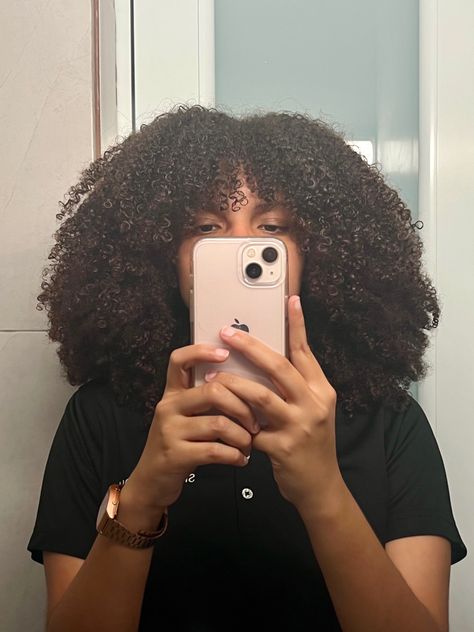 Big 4b Hair, Layered 4b Curly Hair, Curly Hair Cuts Black Women, Natural Hairstyles With Bangs, Long Type 4 Hair, Curly Cuts Black Women, Short 3c Curly Hair, Coily Hair Hairstyles, 4c Curly Hair