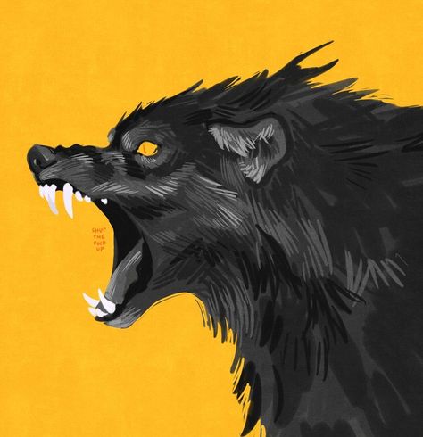 Werewolf Art, Canine Art, Wolf Art, Arte Fantasy, Yesterday And Today, Creature Art, Art Reference Photos, Dark Art, Cool Drawings