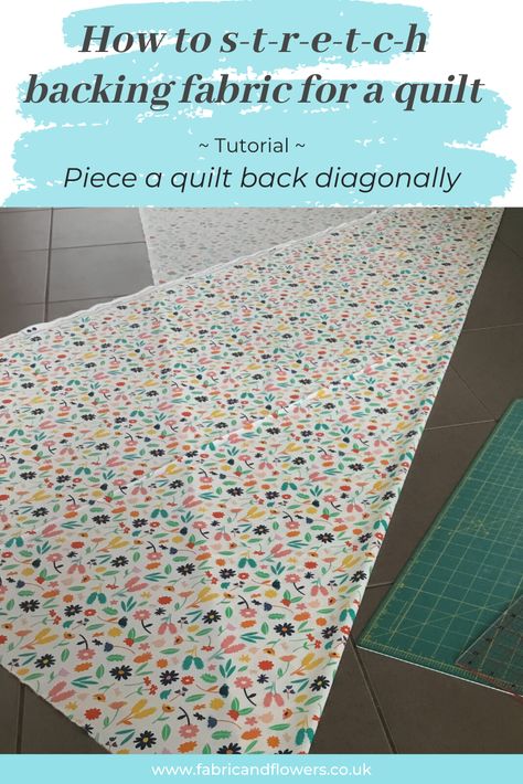 Quilt Backing Ideas Layout, Quilt Backing Ideas, Quilt Back Ideas, Quilt Math, Quilting Panels, Backing Ideas, Diagonal Quilt, Beginner Quilts, Quilting Binding