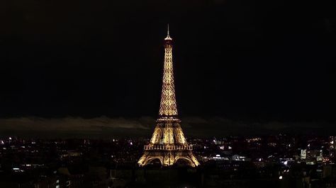 Paris Aesthetic, At Night, Eiffel Tower, Tower, Laptop, Paris, Instagram