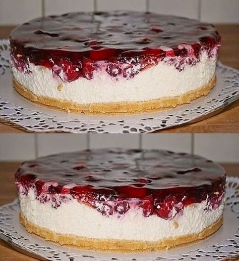 Superlecker, Windbeuteltorte ohne backen in 10 Minuten gezaubert - Kochen Mit Uns Cream Puff Cakes, Bavarian Recipes, German Baking, Quick Cake, Dessert Aux Fruits, German Food, Quick Meals, Cake Cookies, Vanilla Cake