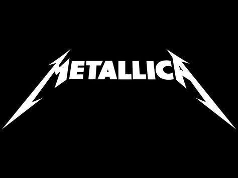 Metallica Logo - An example of using sans serif typeface accentuated with selective serifs on the letters at either end of the word. I also like how they adjusted the thickness of the strokes on the end words to give a sense of size and form to the text. Metallica Albums, Metallica Live, Band Logo Design, Metallica Logo, Metal Band Logos, Metallica Art, Rock Band Logos, Gel Plate, Musica Rock