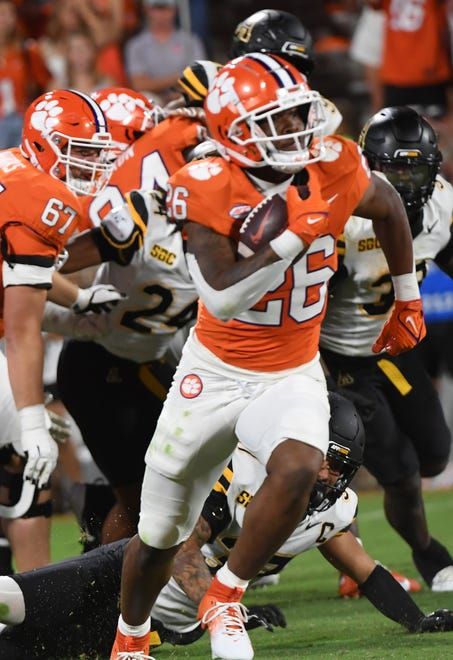 Clemson beats App State 66-20: Dabo Swinney, Cade Klubnik our best photos Dabo Swinney, Tiger Walking, Clemson Tigers Football, App State, Appalachian State, Clemson Football, Tiger Football, Clemson Tigers, Wide Receiver