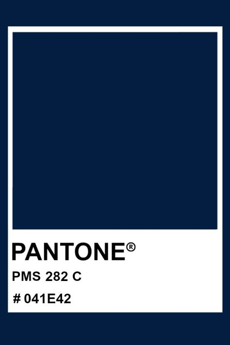 Navy Blue Pantone, Pantone Navy, Pantone Azul, Pantone Matching System, Pantone Palette, Pantone Colour Palettes, Midnight Blue Color, Blue Colour Palette, Color Palette Design