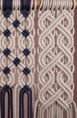 Diy Macrame Tutorial, Simpul Makrame, Pola Macrame, Plant Hanger Macrame, Tutorial Macramé, Macrame Wall Hanging Tutorial, Macrame Wall Hanger, Free Macrame Patterns, Macrame Plant Hanger Tutorial