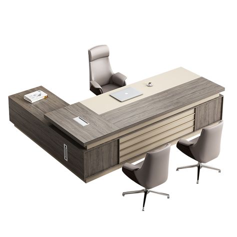 Office Table Design Modern, Executive Desk Office, Director Office, Executive Desk Home Office, Executive Office Design, Modern Office Table, Cool Office Desk, Luxury Office Furniture, Executive Office Furniture