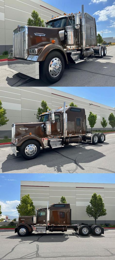 2001 Kenworth W900l Sleeper – CAT 6NZ Eaton Fuller, Trucking Business, Double Bunk, Kenworth W900, Kenworth Trucks, Big Rig Trucks, Air Ride, Big Rig, Big Trucks