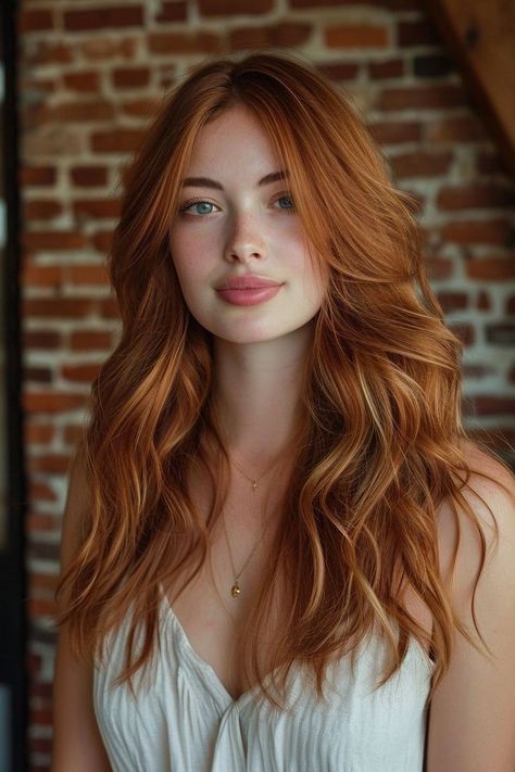 Ginger Hair Dyed, Auburn Balayage, Strawberry Blonde Hair Color, Red Haired Beauty, Ginger Hair Color, Dark Red Hair, Beautiful Red Hair, Auburn Hair, Redhead Girl