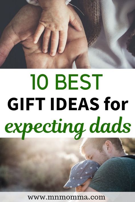 Gift Ideas for Expecting Dads - Father's Day Ideas for the New Dad! Gifts from mom or from baby can be so sentimental and mean a lot to a new dad - you just have to choose the right one! These funny and practical gifts for expecting dads are something he'll actually want. Just bring it to the hospital or save it for Father's Day. First time dads will love these new baby presents just for dad. #giftideas #newdads #expectantdad #firsttimedad #fathersday #presents Baby Shower Gifts For Dad First Time Father, New Dad Baby Shower Gift, First Dad Gifts, Father’s Day Gift For Expecting Dads, Father’s Day Gift Ideas For Dad To Be, Gifts For Dads To Be, Gifts For New Dads First Time, Father To Be Fathers Day Gift, Dad To Be Fathers Day Gift