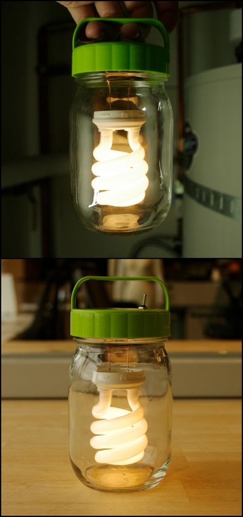 Make Your Own Floating Light Bulb Jar Lantern No Electricity Lighting Ideas, Survival Items, Diy Light, Floating Lights, Jar Lanterns, Diy Lanterns, Emergency Prepping, Mason Jar Crafts, Survival Prepping