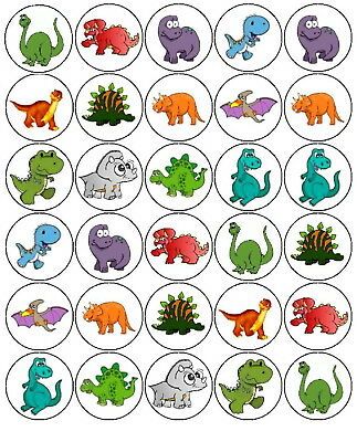 Dinosaur Cupcake, Dinosaur History, Dinosaur Cupcake Toppers, Edible Rice Paper, Birthday Fairy, Dinosaur Cupcakes, Dinosaur Themed Birthday Party, Dinosaur Images, Gold Party Decorations