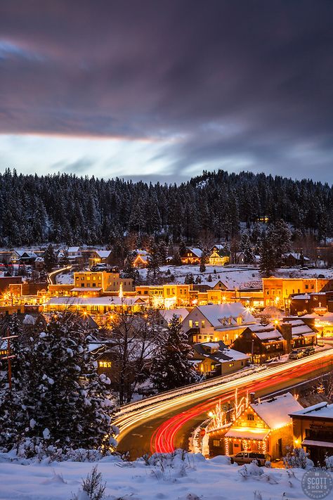 "Downtown Truckee 22" - Photograph of historic Downtown Truckee, California, shot at dusk. Truckee California, Tahoe Trip, Shots Photography, California Camping, Google Search Console, Reno Tahoe, Outside Activities, Good Weekend, Historic Downtown