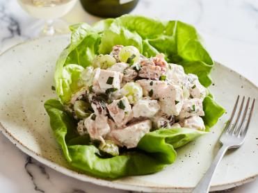 Chicken Salad Contessa Recipe | Ina Garten | Food Network Ina Garten Chicken Salad, Waldorf Salad Recipe, Waldorf Salad, Ina Garten Recipes, Pecan Salad, Chicken Salad Recipe, Chicken Salad Recipes, Recipes Chicken, Rotisserie Chicken