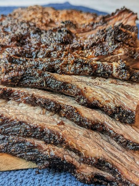 Brisket in the Oven 1 Juicy Brisket Recipes Oven, How To Make Brisket In Oven, Baked Brisket Recipes, Baked Brisket Recipes Ovens, Oven Roasted Beef Brisket, Oven Baked Brisket, Oven Brisket, Cooking Brisket, Brisket In The Oven