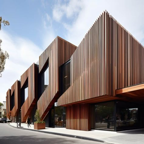 Timber Building Concept Mass Timber, Wooden Facade, Timber Architecture, Timber Buildings, Timber Panelling, Norman Foster, Building Concept, Timber Construction, Timber Cladding