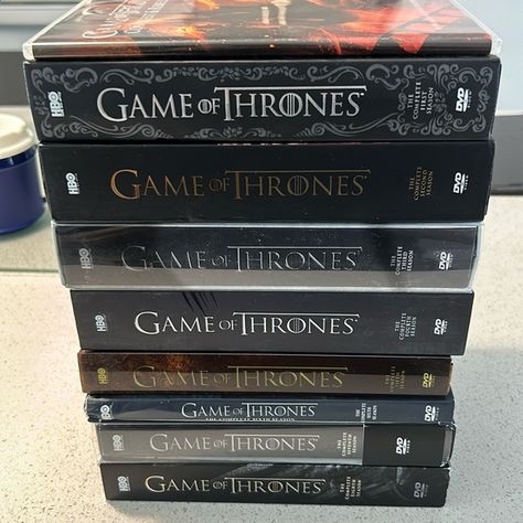 Game of Thrones complete 8 seasons DVD collection Dvd Collection, Game Of Thrones, Dvd