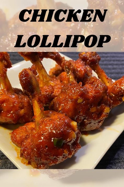 Drums Of Heaven Chicken, Chicken Snacks Recipes, Drums Of Heaven, Lollipop Chicken, Chicken Starter, Chicken Lollipop, Chicken Starter Recipes, Wings Chicken, Lollipop Recipe