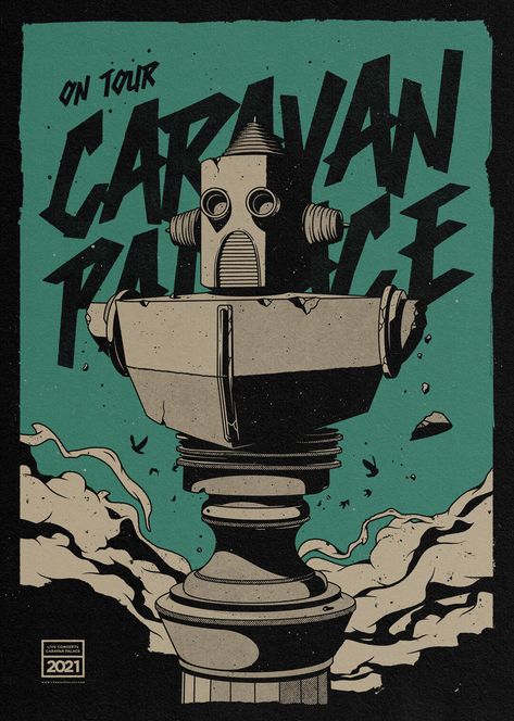 Rupert Palace Poster, Caravan Palace, Dorm Room Posters, Rollup Banner, Music Vibes, The Vanishing, European Tour, Gig Posters, Concert Hall