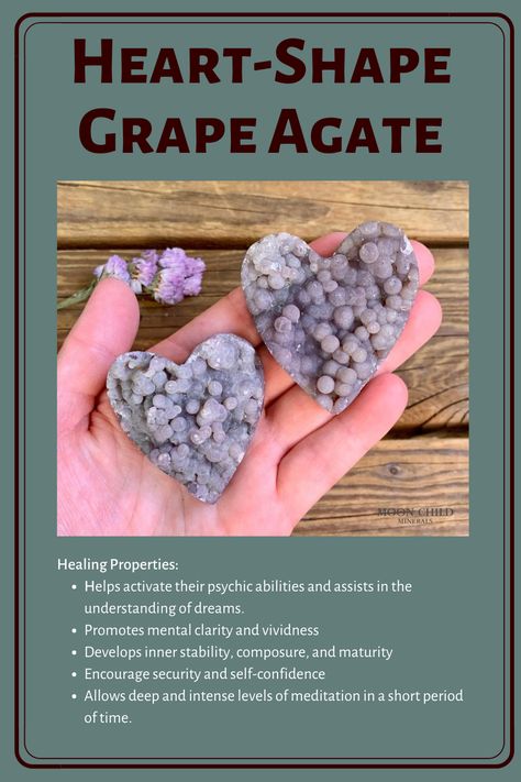 Grape Agate Crystal | Agate | Crystal meaning | Healing Crystal | Gemstone | Grape Agate Meaning, Stone Meanings, Agate Properties, Apoxie Sculpt, Crystal Kingdom, Agate Meaning, Crystal Work, Grape Agate, Crystal Properties