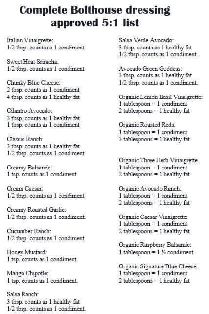 Bolthouse Farms dressings approved by Nutrition Support. Listed is the portion size. Some have MORE Tbsp's than others.   ✅Classic Ranch  3 Tbsp count as 1 healthy fat serving 1/2 Tbsp counts as 1 condiment  ✅Chunky Blue Cheese  2 Tbsp count as 1 condiment  4 Tbsp count as 1 healthy fat serving  ✅Salsa Verde Avocado 3 Tbsp count as 1 healthy fat serving 1/2 Tbsp count as 1 condiment  ✅Cilantro Avocado  3 tablespoons is 1 healthy fat serving  1 Tbsp count as 1 condiment Optavia Fuelings Alternatives List, Healthy 100 Calorie Snacks, Healthy Food Shopping List, Healthy Fats List, Optimal Weight 5&1 Plan, Lean Dinners, Optavia Hacks, Lean Protein Meals, Food Shopping List