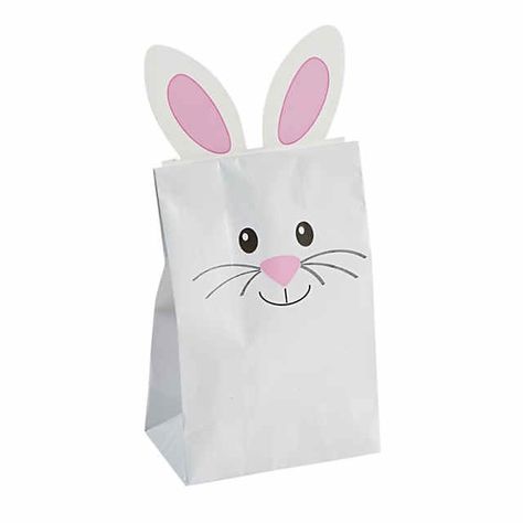 Easter Bunny Treat Bags, Bunny Favors, Bunny Treat Bags, Backyard Party Games, Easter Bunny Treats, Easter Treat Bags, Easter 2024, Bunny Treats, Bunny Baby Shower