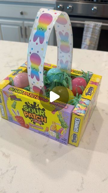 Laura Jeanne on Instagram: "Dollar Tree Easter Basket made from candy boxes ❤️ #easter #EasterCandy #easterbasket #dollartreediy #easter2024 #eastereggs #foryoupageofficiall #fypシ゚viralシ #foryou" Dollar Tree Easter Basket, Easter Candy, March 21, Candy Boxes, Dollar Tree Diy, Easter Basket, Easter Baskets, Dollar Tree, Easter Eggs