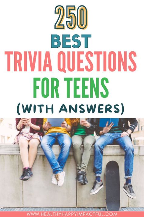 Trivia For Middle Schoolers, Trivia Questions And Answers 2023, Middle School Trivia Questions, Trivia Themes Ideas, Bible Trivia Questions And Answers For Teens, Teen Trivia Questions And Answers, Trivia Questions And Answers For Teens, Games For High Schoolers, Classroom Games High School