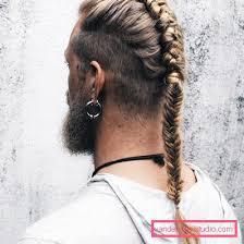 Biker Hairstyles, Viking Haircut, Man Bun Hairstyles, Mens Hairstyles Thick Hair, Viking Hair, Beard Hairstyle, Cool Braid Hairstyles, Mens Braids, Mens Braids Hairstyles